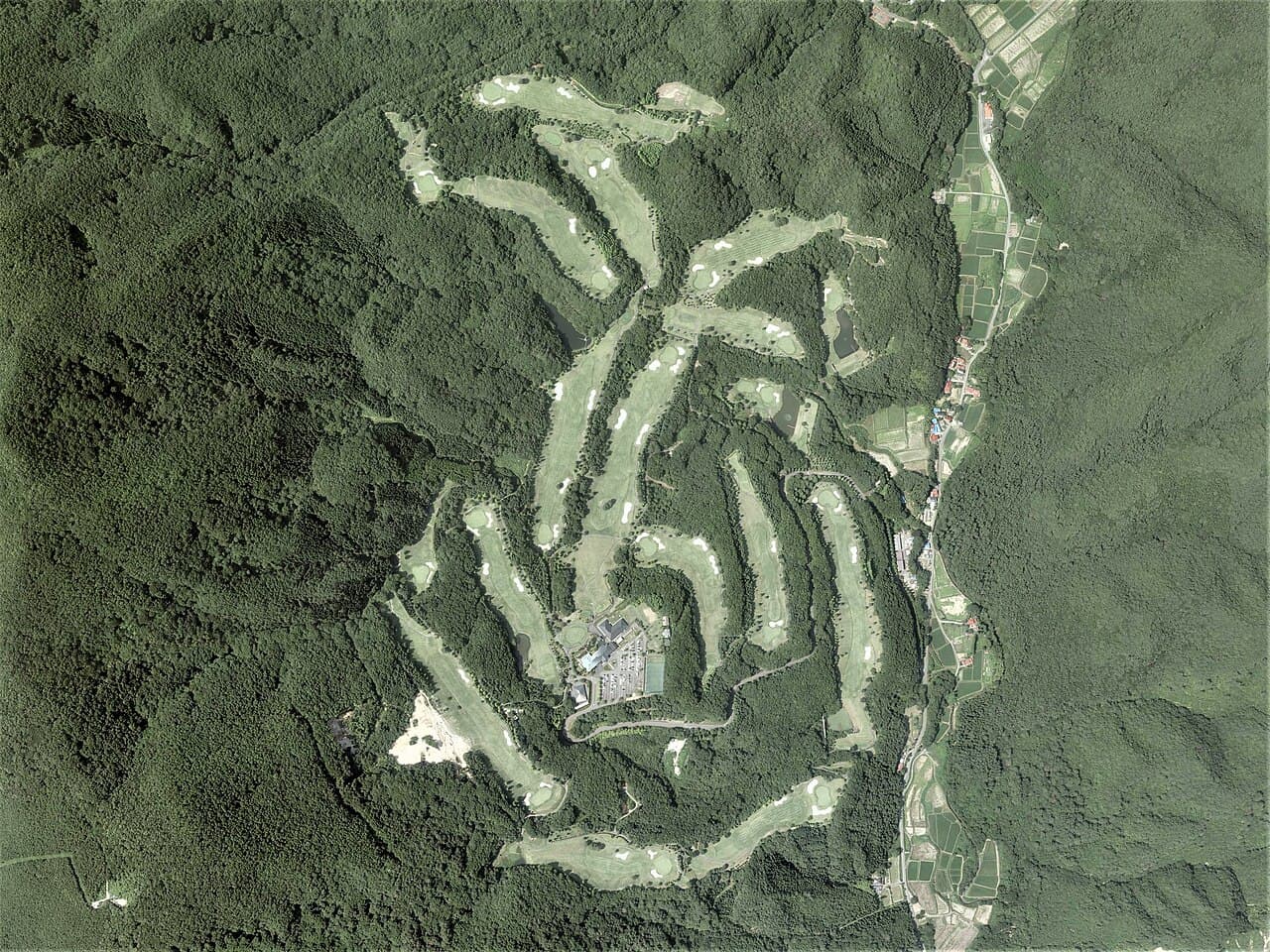 Koriyama Atami Country Club golf course, Fukushima, Japan