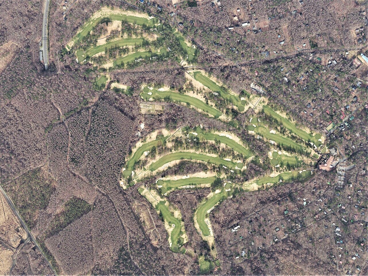 Fuji Golf Course golf course, Yamanashi, Japan
