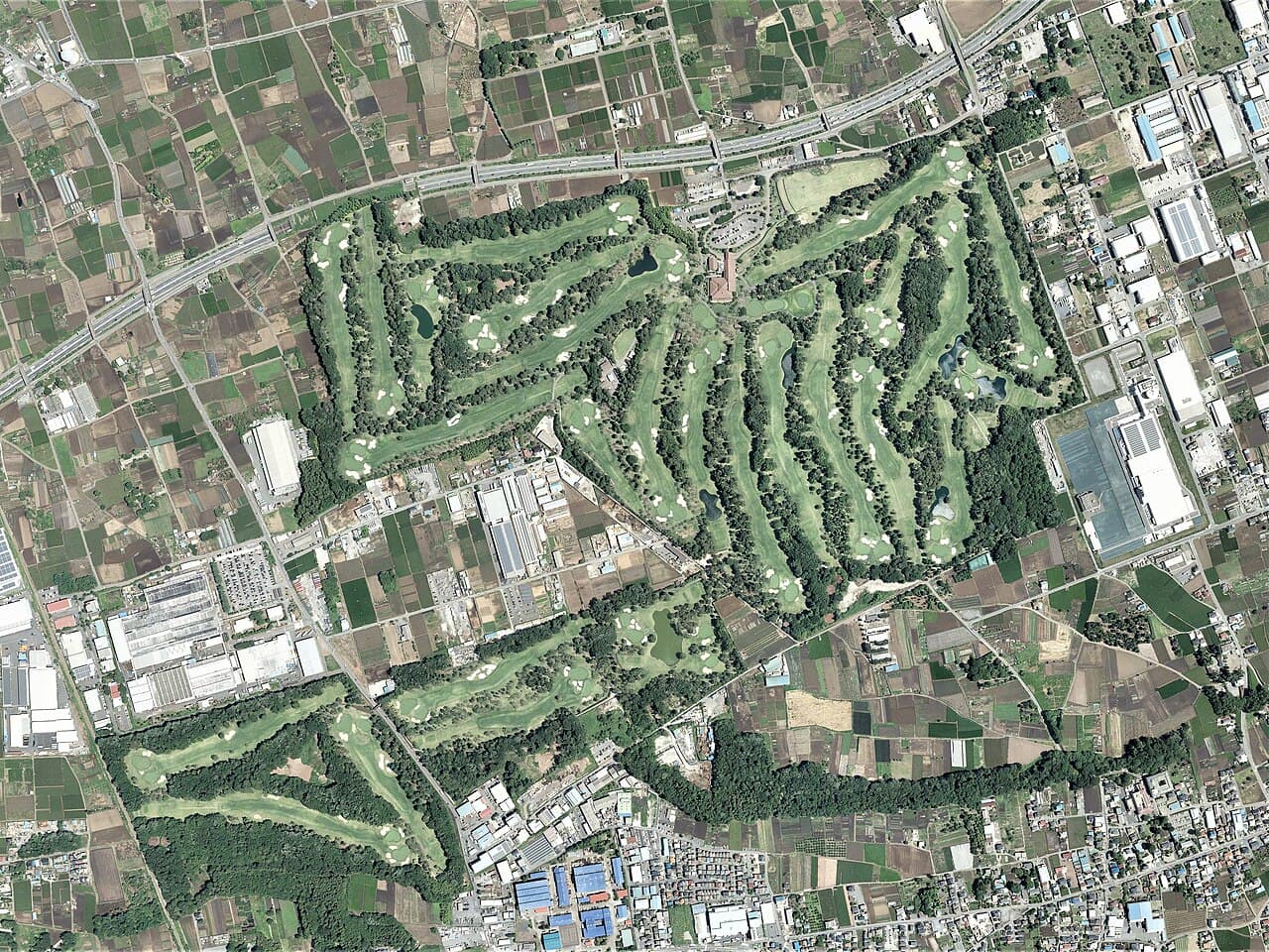 Sayama Club Golf Club golf course, Saitama, Japan
