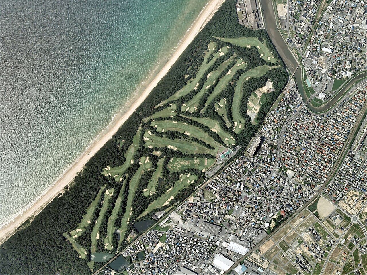 Koga Golf Club golf course, Koga, Fukuoka, Japan