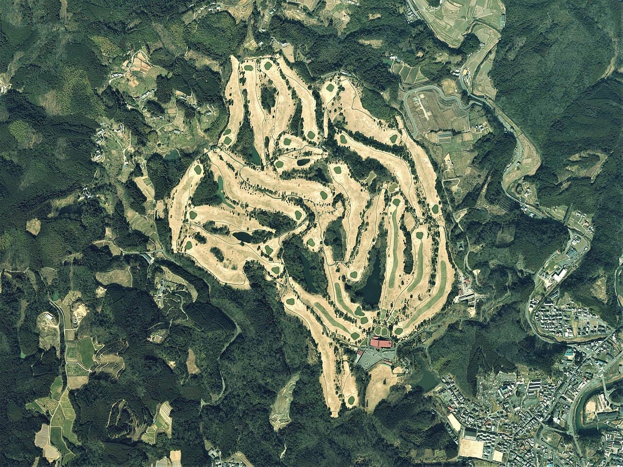 Ehime Golf Club golf course, Ehime, Japan