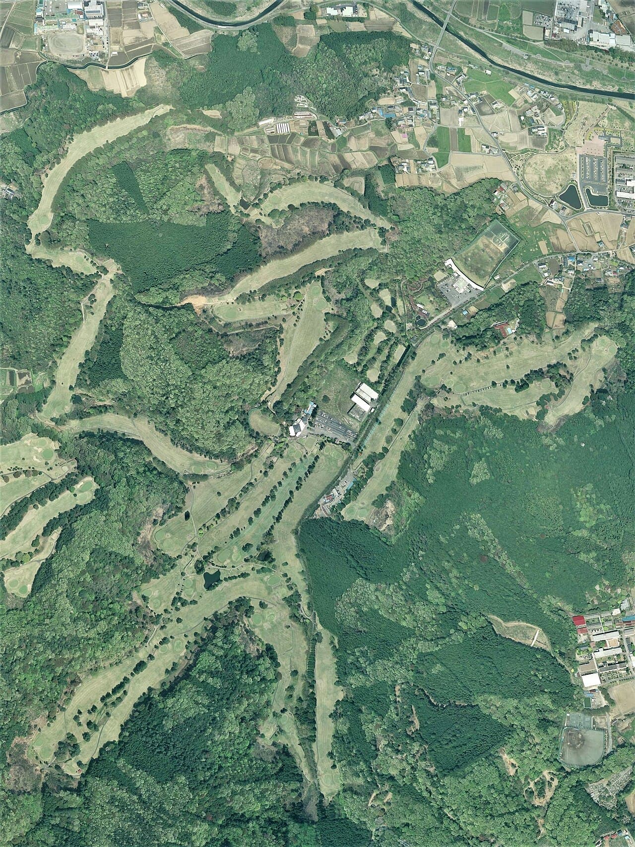 Tochigi Country Club golf course, Tochigi, Japan