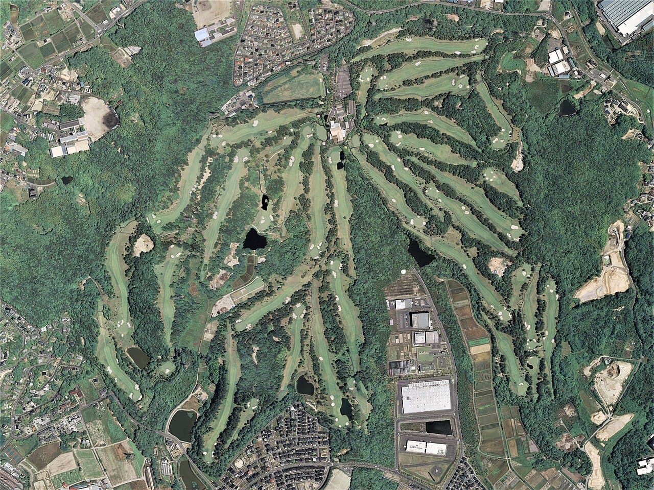 Miyoshi Country Club golf course, Aichi, Japan