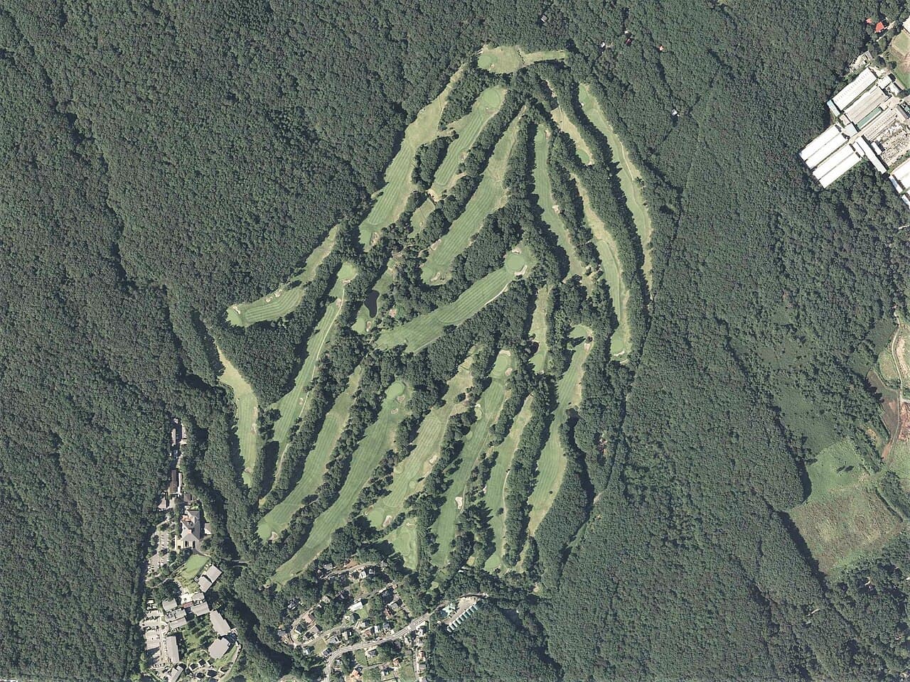 Nasu Kokusai Country Club golf course, Tochigi, Japan