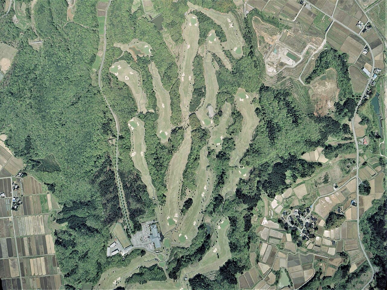 Yao Country Club golf course, Toyama, Japan