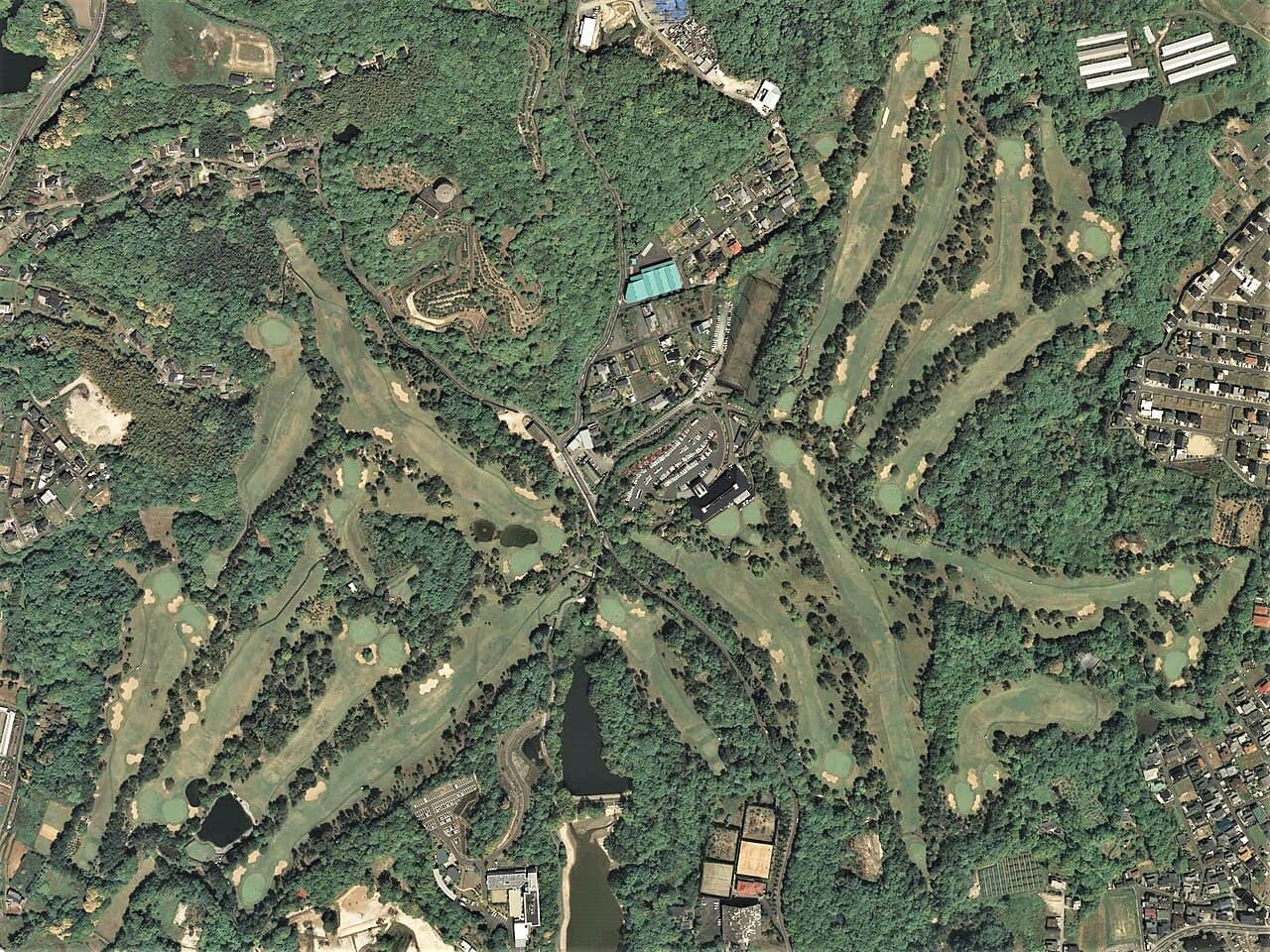 Saga Country Club golf course, Saga, Japan