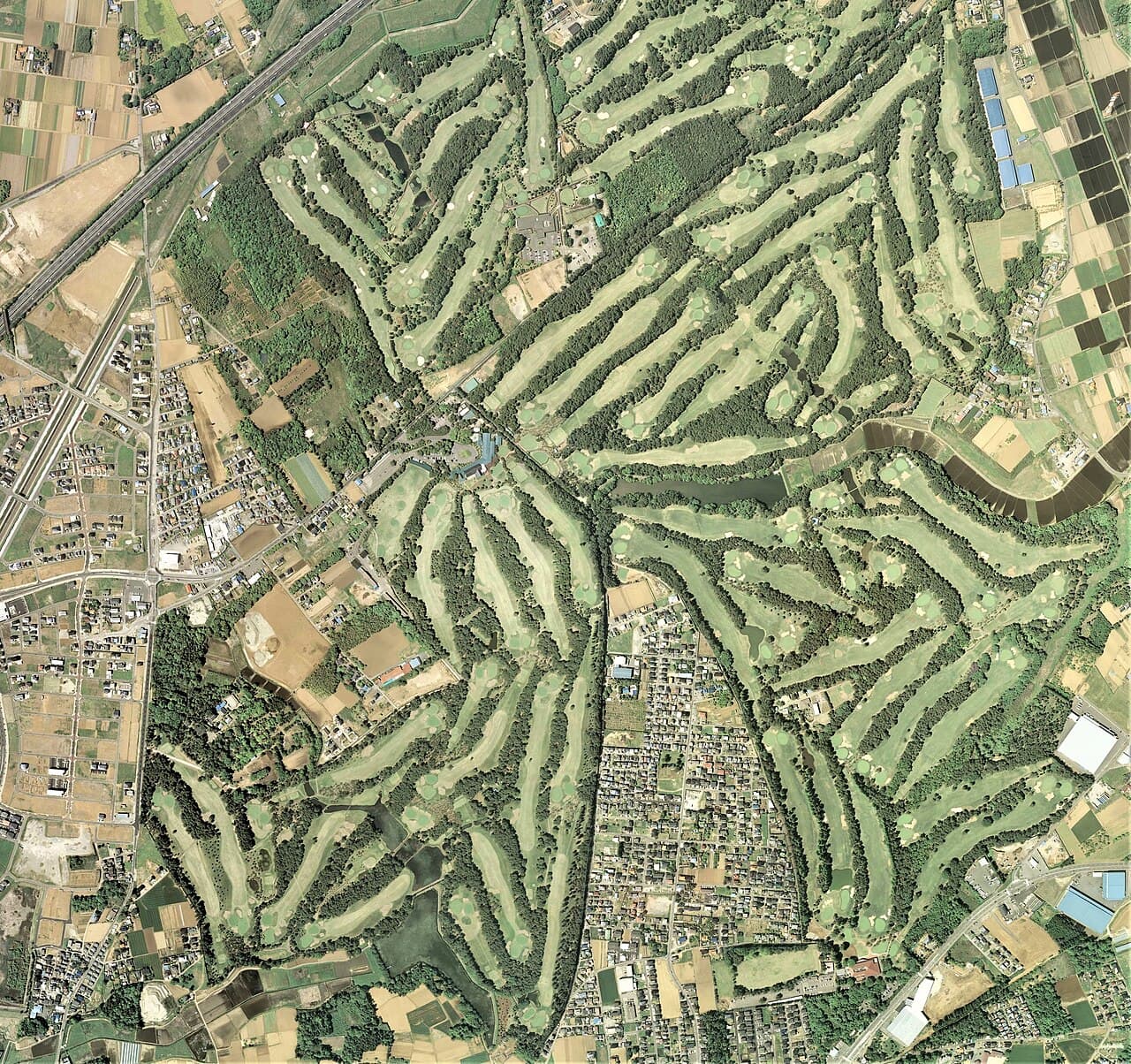 Ibaraki Golf Club golf course, Ibaraki, Japan
