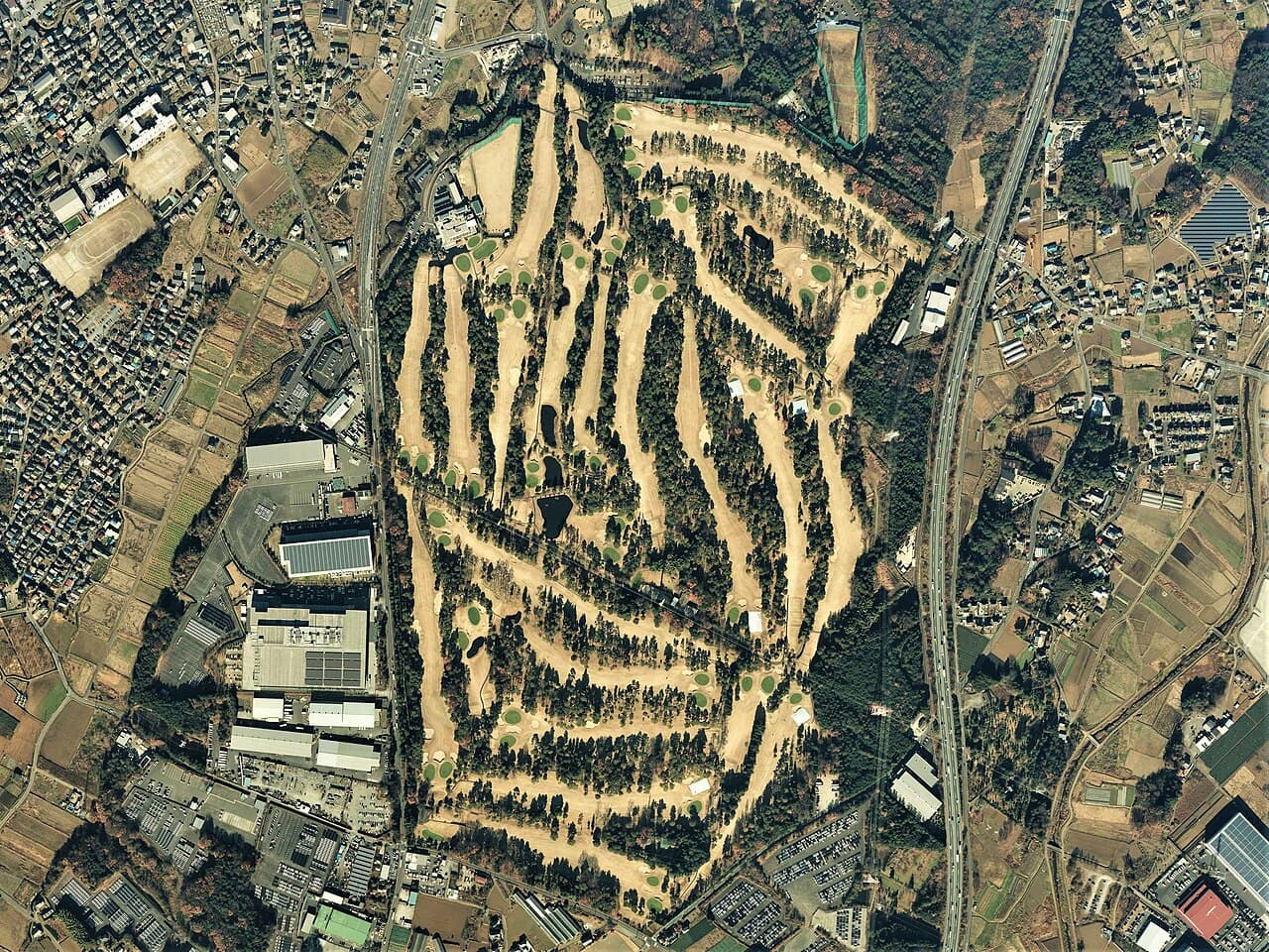 Hidaka Country Club golf course, Saitama, Japan