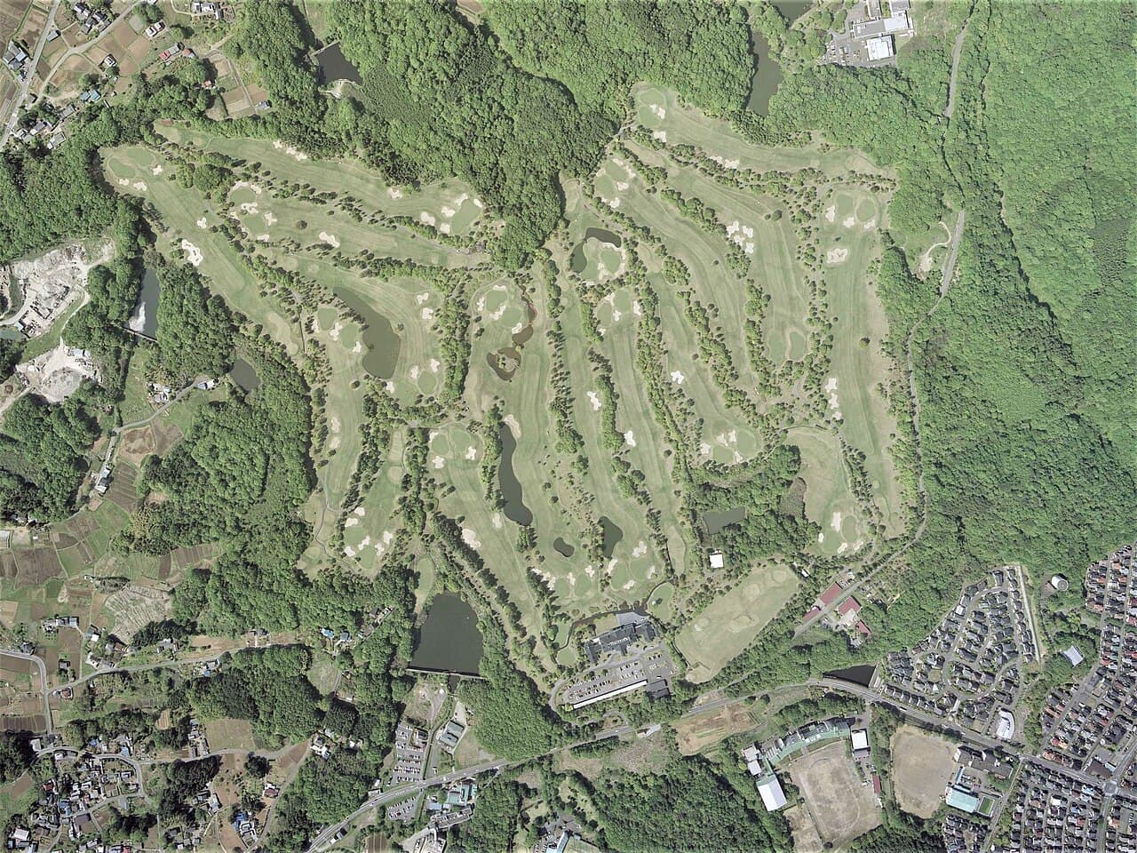 Hatoyama Country Club golf course, Saitama, Japan