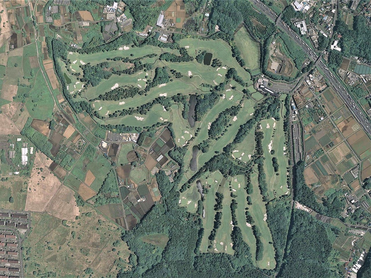 Hodo Ke Tani Country Club golf course, Kanagawa, Japan