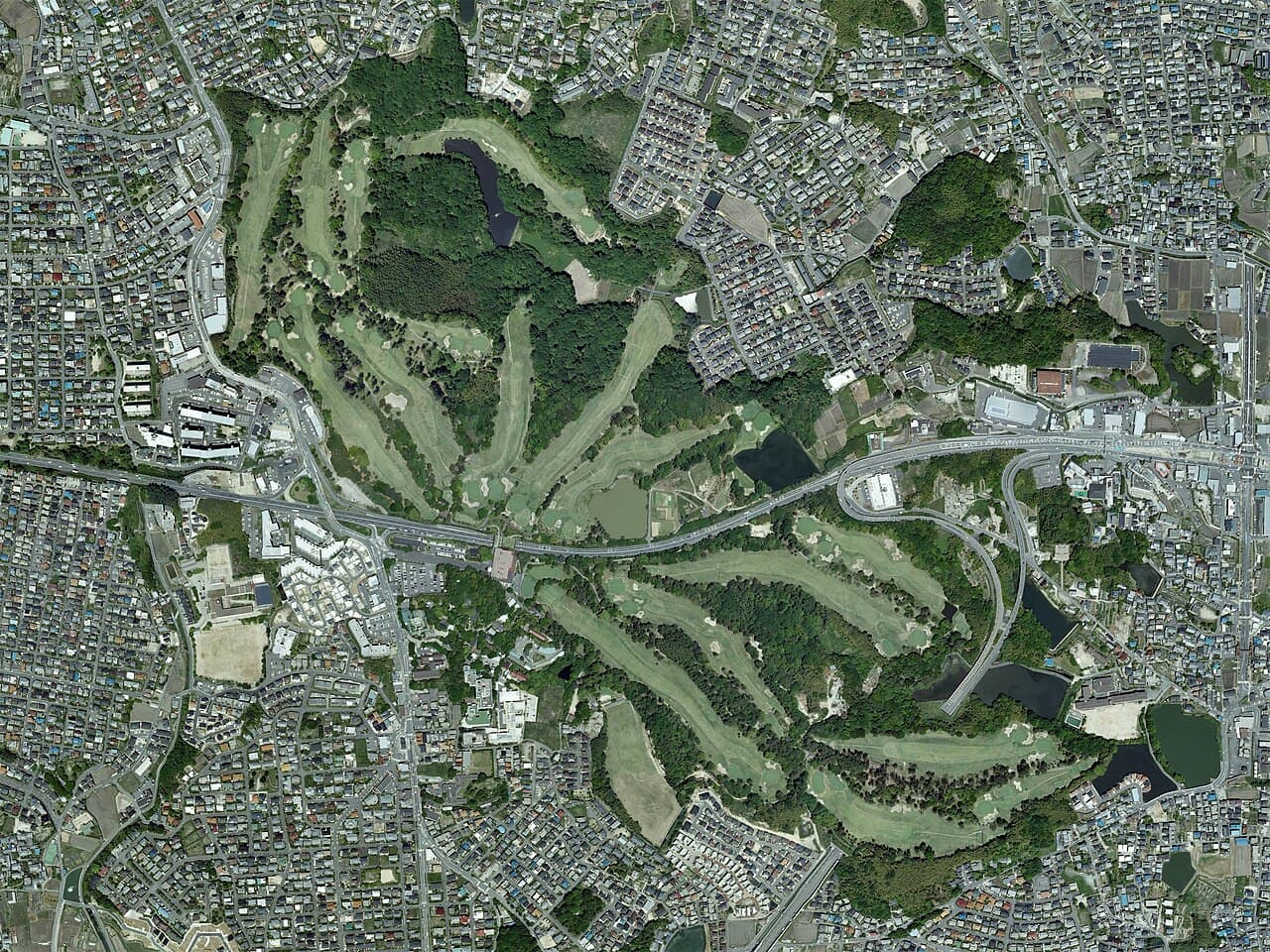 Nara International Golf Club golf course, Nara, Japan
