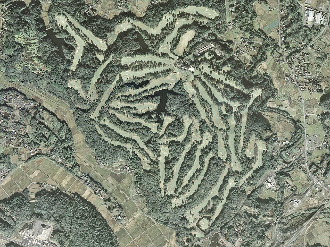Tsurumai Country Club golf course, Chiba, Japan