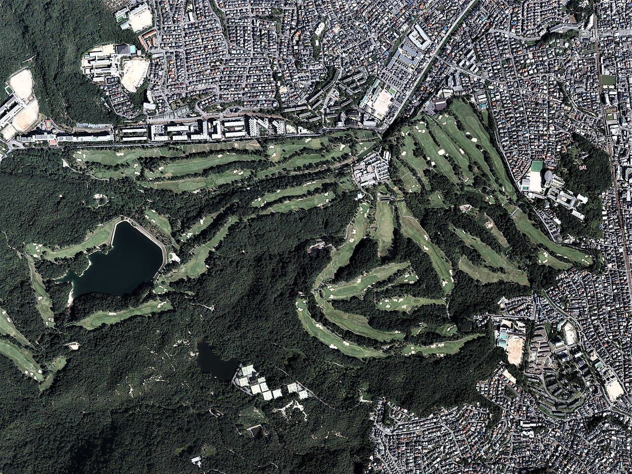 Takarazuka Golf Club golf course, Hyogo, Japan