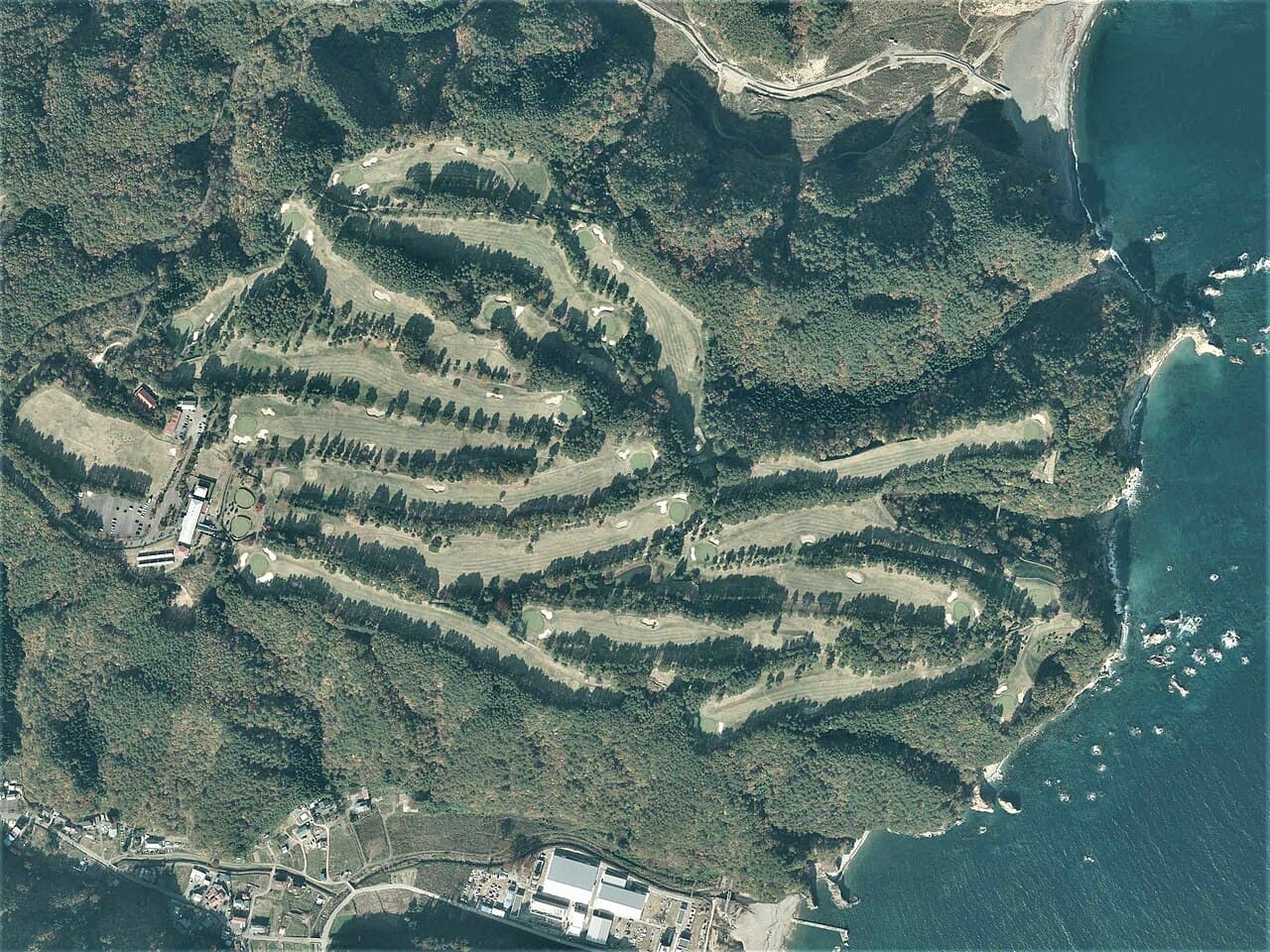 Miyako Country Club golf course, Iwate, Japan