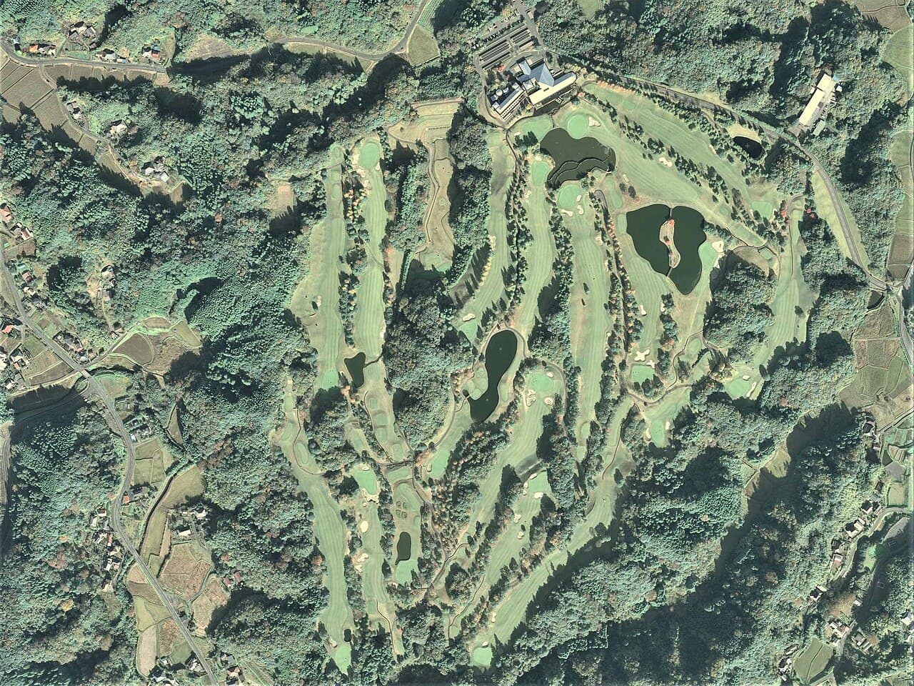 Guretoairandokurabu golf course, Chiba, Japan