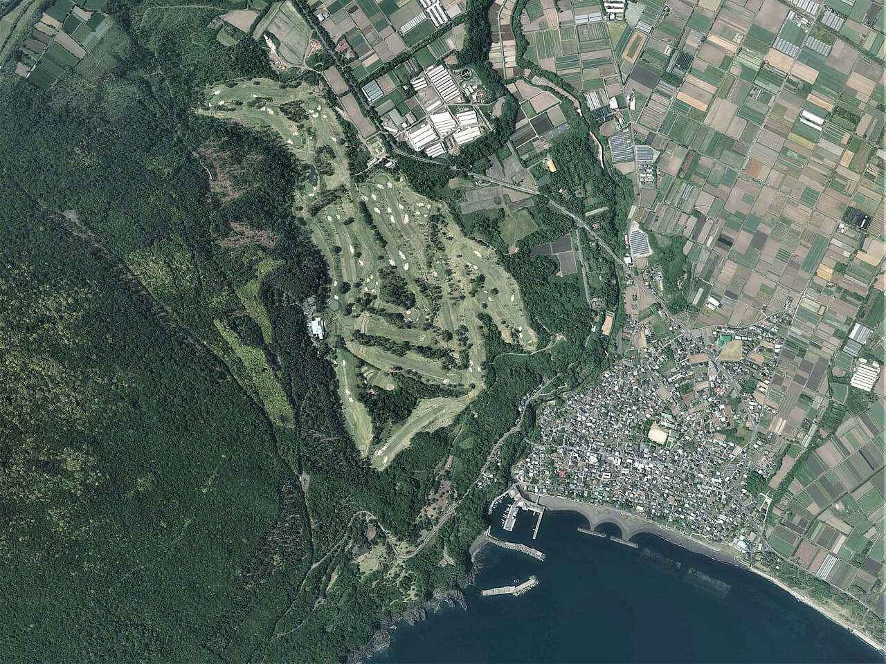 Ibusu Ki Golf Club golf course, Kagoshima, Japan