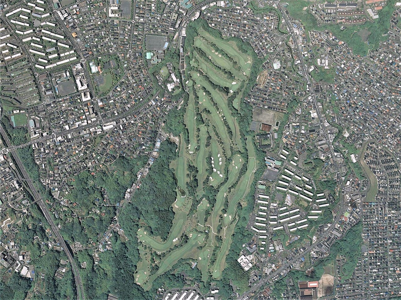 Isogo Country Club golf course, Yokohama, Kanagawa, Japan