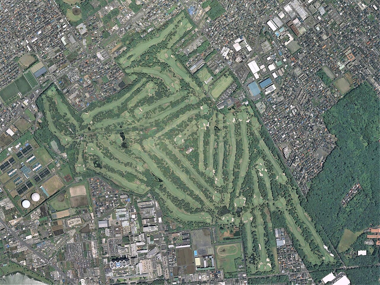 Sagamihara Golf Club golf course, Kanagawa, Japan