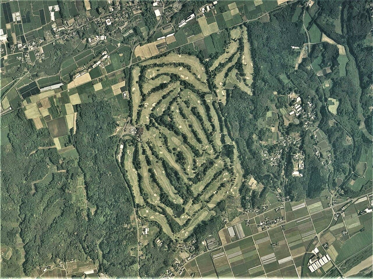 Kuma Country Club golf course, Kumamoto, Japan
